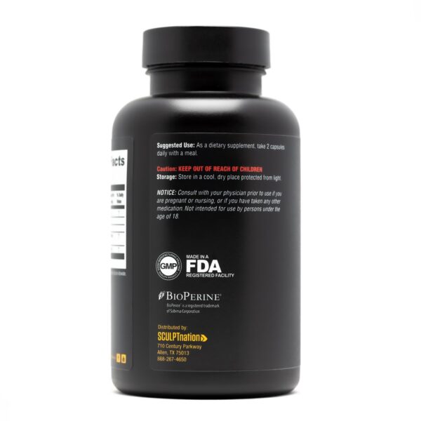 Caja producto suplemento de cúrcuma Sculpt Nation by V Shred