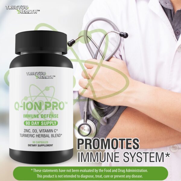 Caja de Q-Ion Pro suplemento natural 90 días