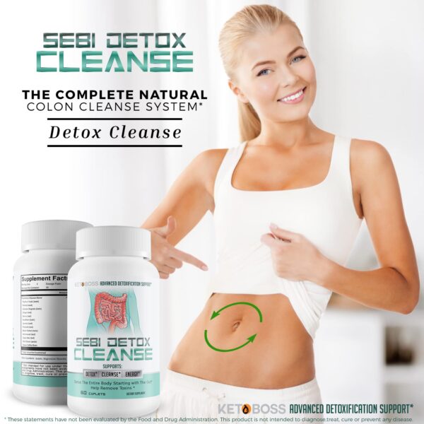 caja Sebi Detox Cleanse suplemento desintoxicante y keto