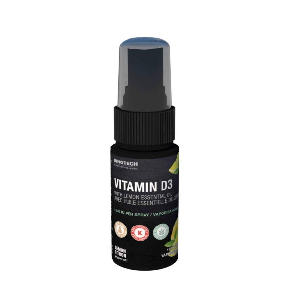 Caja del spray vitamina D3 Innotech Nutrition 30 ml