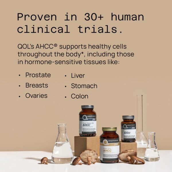 Cápsulas del bundle AHCC Kinoko Gold