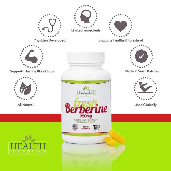 Caja suplemento berberina Health As It Ought To Be