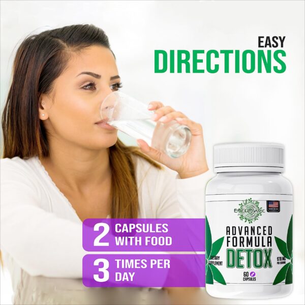 Caja de suplemento detox Epic Organicum para limpieza corporal