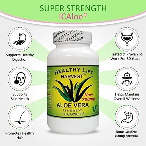 Caja de suplemento ICAloe Healthy Life Harvest