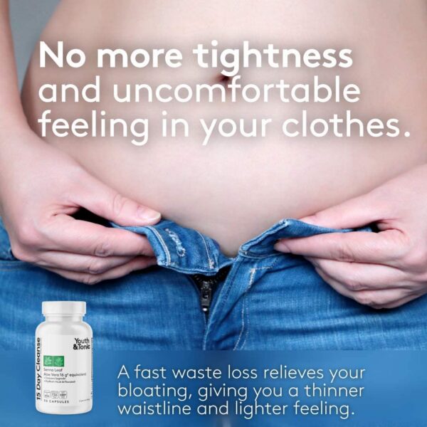 Caja de suplemento limpieza 15 días colon detox natural