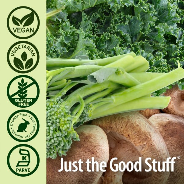 Caja suplemento vitamínico vegano hombre para salud y vitalidad