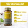 Caja TALYA cúrcuma con piperina para mejor absorción