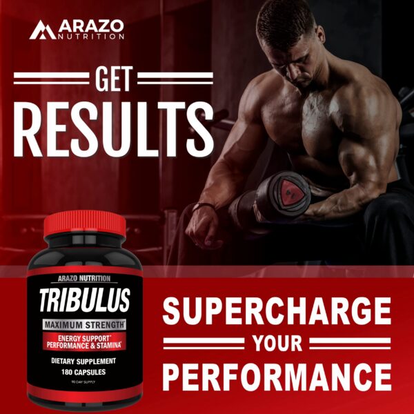 Version 1.0.0 Caja Tribulus Arazo Nutrition 180 cápsulas energía y músculo