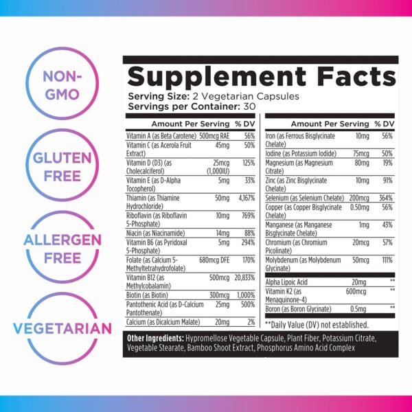 Version 1.0.0 Cajas de multivitamínico Livingood Daily