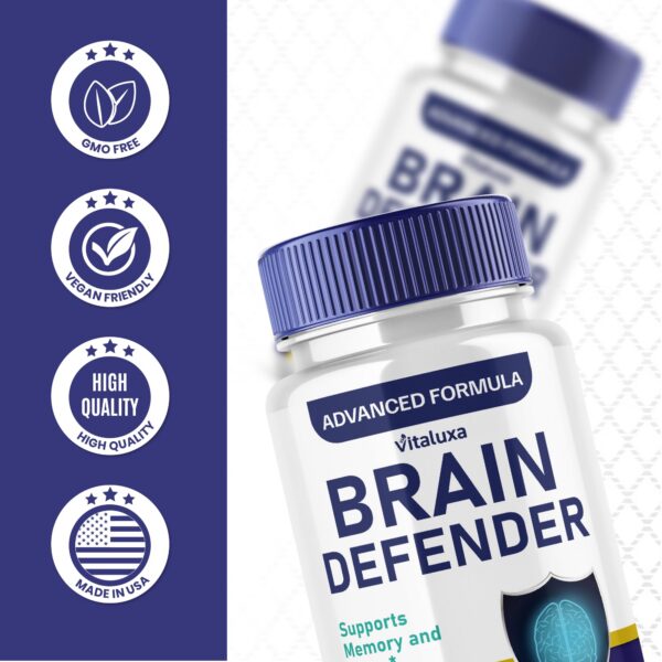 Version 1.0.0 Suplemento Brain Defender para impulso cerebral diario