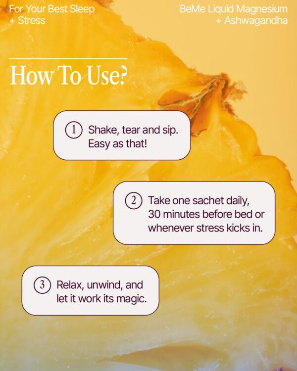 Cajita BeMe Be Zen con ingredientes naturales sueño piña