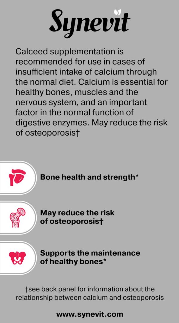 Envase y packaging de Calceed calcio