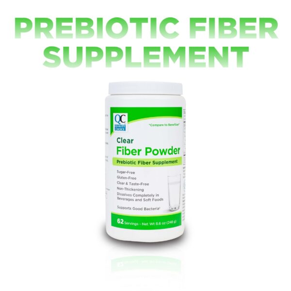 Calidad Choice fibra en polvo fácil de disolver sin grumos