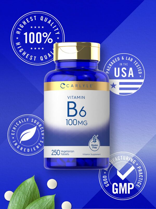 Calidad ingredientes Carlyle vitaminas B6 sin gluten