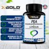 Calidad premium de suplemento X Gold Health