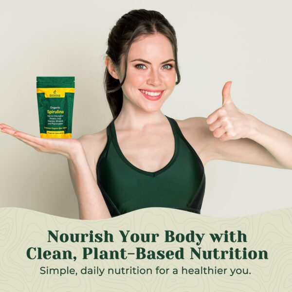 Calidad y pureza espirulina orgánica Biogenesis