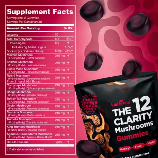 Calidad y seguridad goma de 12 hongos KIKI Green