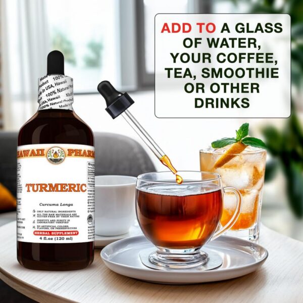 Calidad superior y pruebas en extracto de cúrcuma Hawaii Pharm