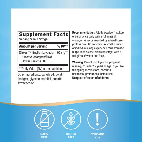 CalmAid Nature's Way empaque detalle