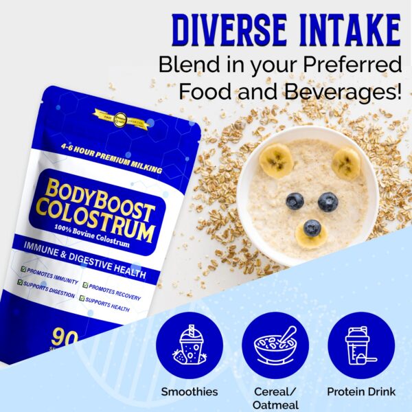 Calostro BodyBoost suplemento natural rico en nutrientes esenciales