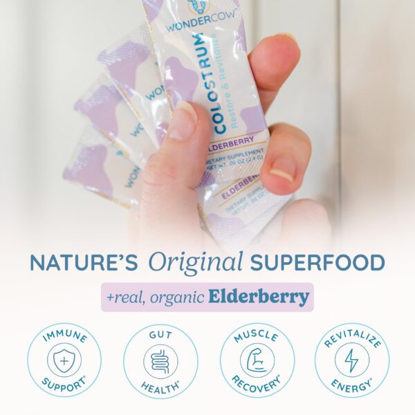 Calostro natural WONDERCOW con alto contenido de inmunoglobulinas