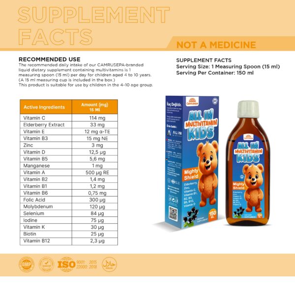 Dosis diaria de Camrusepa jarabe