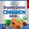 Canela de Ceilán en tabletas YUMMYVITE 60 unidades