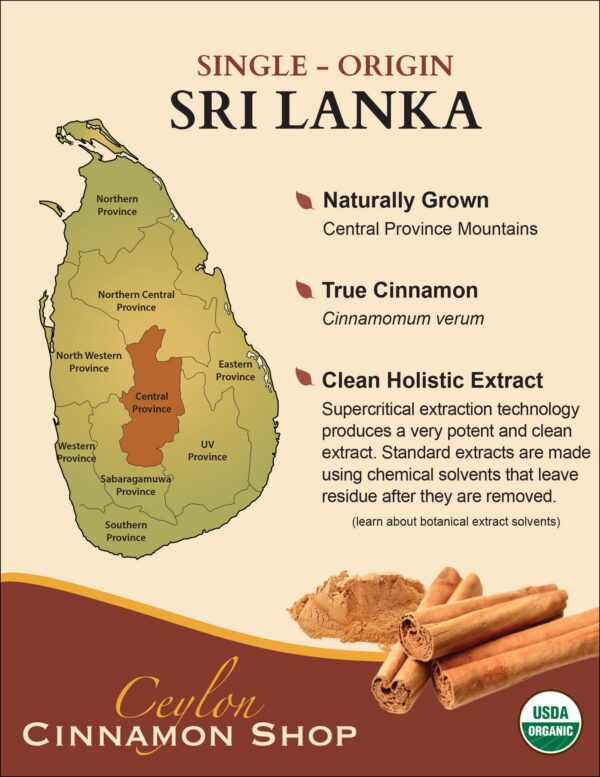 Canela CinnaGuard cápsulas antioxidantes orgánicas super concentradas