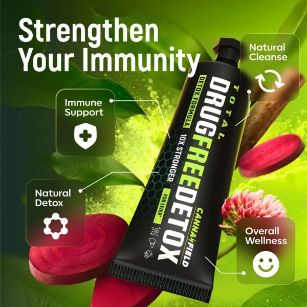 Cannafield detox gel con cardo mariano para desintoxicación