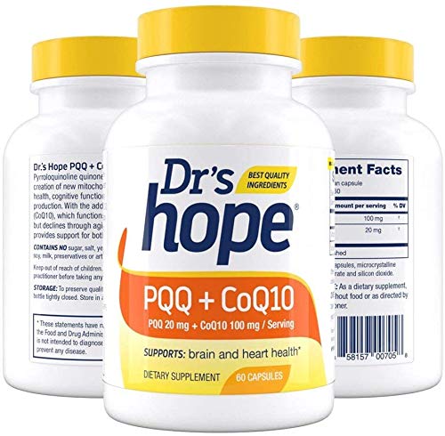 Cápsula suplemento Dr’s Hope PQQ y CoQ10