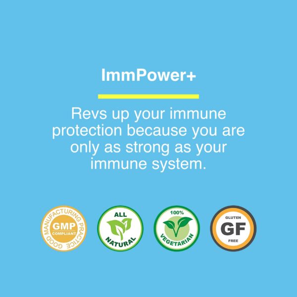Cápsulas AHCC ImmPower Plus para sistema inmunológico