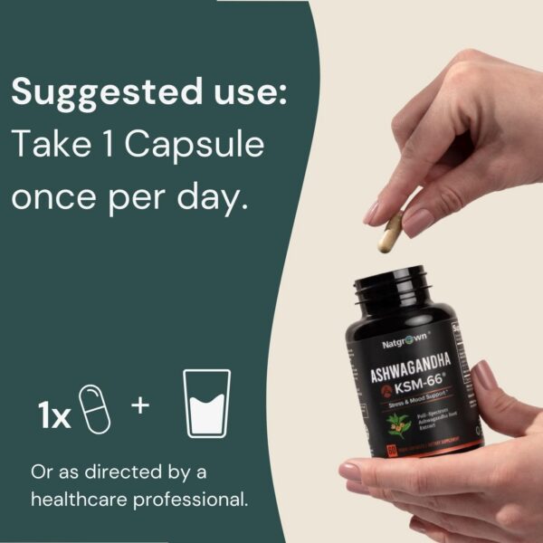 Cápsulas anti estrés sin gluten y sin alérgenos para bienestar