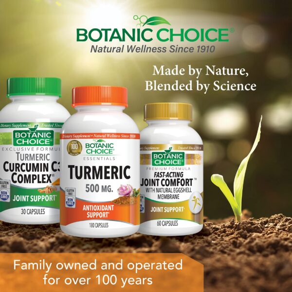 Cápsulas de apoyo inmune con cúrcuma Botanic Choice