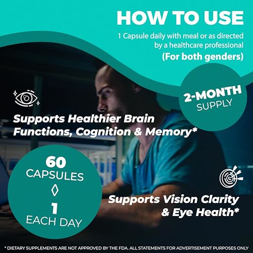 Cápsulas para apoyo mental y reducción de niebla cerebral Stemox