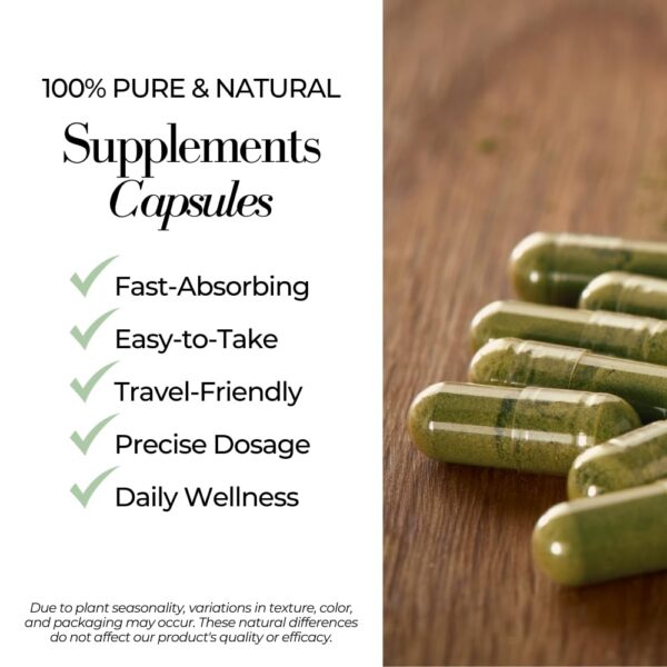 Version 1.0.0 Cápsulas de Ashwagandha Siyah Organics dosificación recomendada