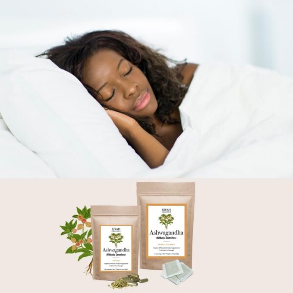 Version 1.0.0 Cápsulas de Ashwagandha Siyah Organics suplemento artesanal