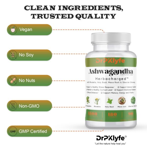 cápsulas ayurveda ashwagandha sin aditivos ni GMO