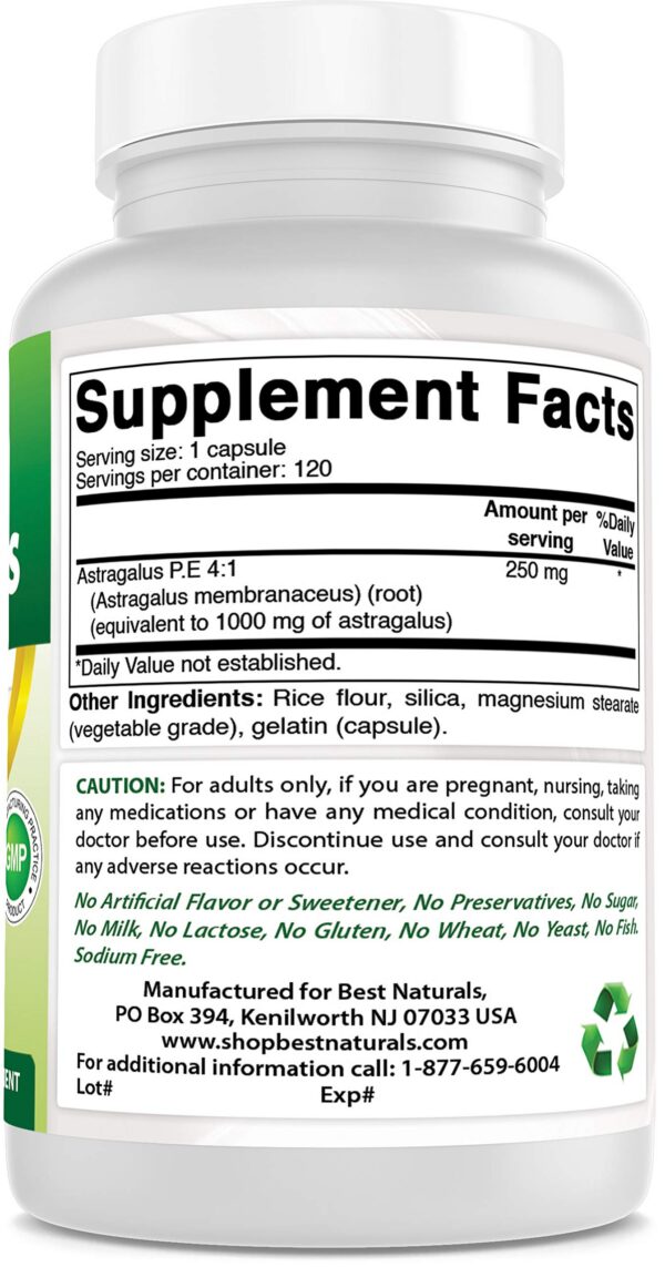 Cápsulas Best Naturals para fortalecer sistema inmunológico