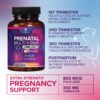 Cápsulas blandas multivitamínico prenatal Nature's Nutrition