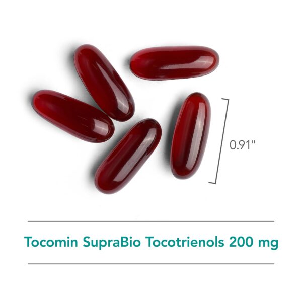 Cápsulas blandas tocotrienoles NutriCology tocomin aceite de palma