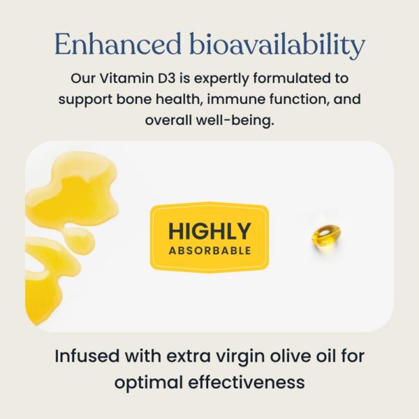 Cápsulas blandas vitamina D3 sin lácteos Better Way Health