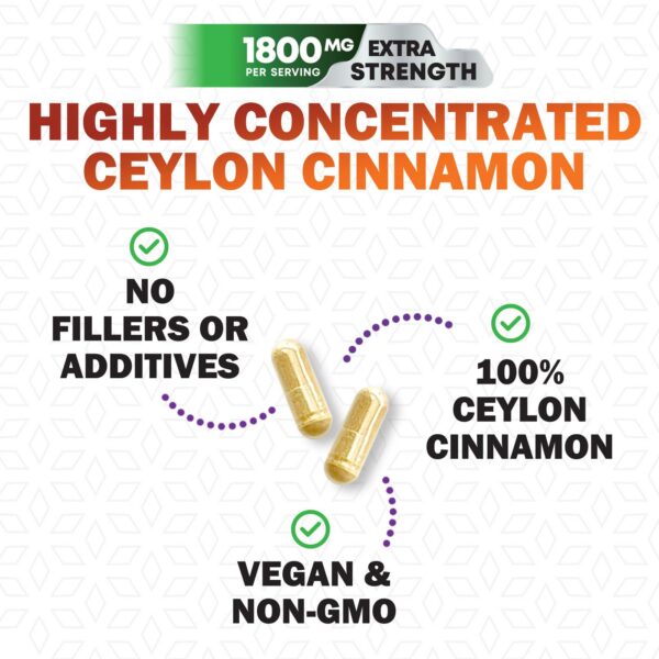 Cápsulas naturales de canela para energía y salud articular