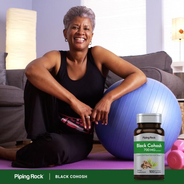 Version 1.0.0 Cápsulas cohosh negro 700mg Piping Rock 100 unidades suplemento