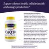 Cápsulas CoQ10 Healthy Origins sin gluten para bienestar y energía