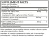 Cápsulas de cúrcuma Futurebiotics para antioxidante y soporte digestivo