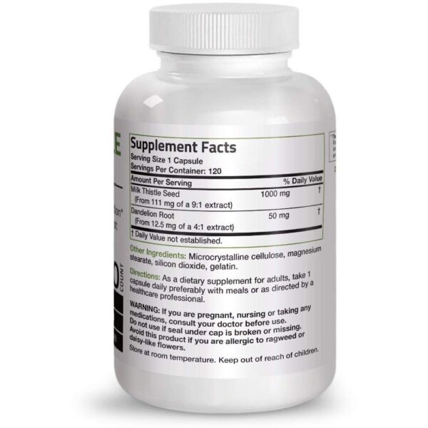 Cápsulas de cúrcuma curcumina de alta calidad Bronson