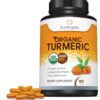 Cápsulas cúrcuma orgánica Sunergetic suplemento natural diario