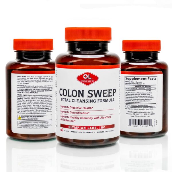 Cápsulas digestivas para detox y salud integral Olympian Labs