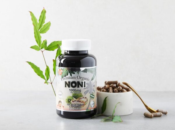 Cápsulas veganas Dr.K&C HNHusa Noni para salud e inmunidad