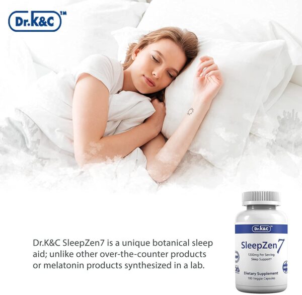 Cápsulas Dr.K&C para dormir mejor sin rellenos ni OMG